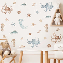 Load image into Gallery viewer, Under Water World Vinyl Wall Stickers