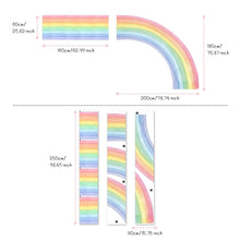 Load image into Gallery viewer, Half Rainbow Self Adhesive Wallpaper