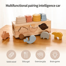 Load image into Gallery viewer, Wooden Puzzle Car