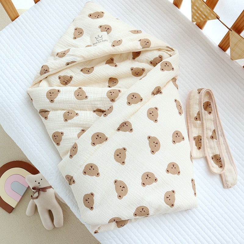 Baby sleeping bag swaddle wrap