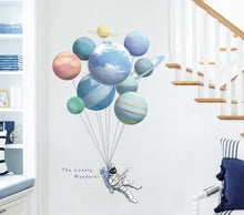Load image into Gallery viewer, Astronaut Floating Away Wall Sticker
