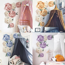 Load image into Gallery viewer, Large Watercolor Peony Wall Sticker (73x94cm)