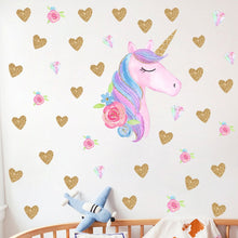 Load image into Gallery viewer, Unicorn Star Wall Sticker