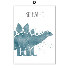 Load image into Gallery viewer, Cute Dinosaur Canvas Prints
