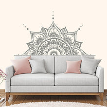 Load image into Gallery viewer, Lotus Flower Mandala Wall Decal