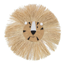 Load image into Gallery viewer, Safari Hand woven Lion Hanging Decoration