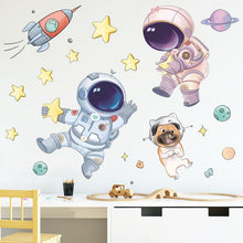 Load image into Gallery viewer, Cute Space Astronaut Wall Stickers