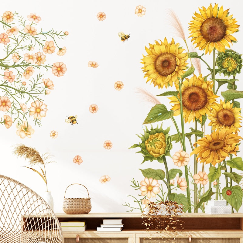 Sunflowers Wall Sticker