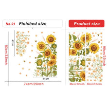 Load image into Gallery viewer, Sunflowers Wall Sticker