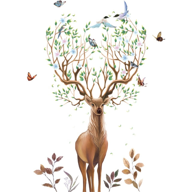 Large Deer Wall Sticker