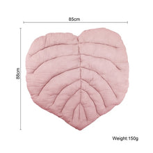 Load image into Gallery viewer, Leaf Shape Cotton Play Mat