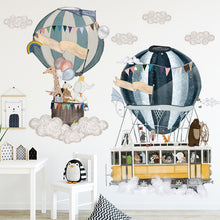 Load image into Gallery viewer, Hot Air Balloon Floating Wall Sticker