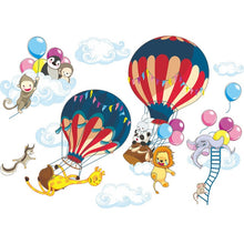 Load image into Gallery viewer, Hot Air Balloon Nursery Wall Decals