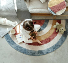 Load image into Gallery viewer, Muted Arched Rainbow Carpet Play Mat