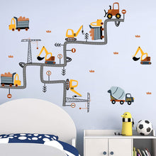 Load image into Gallery viewer, Construction Road Wall Stickers